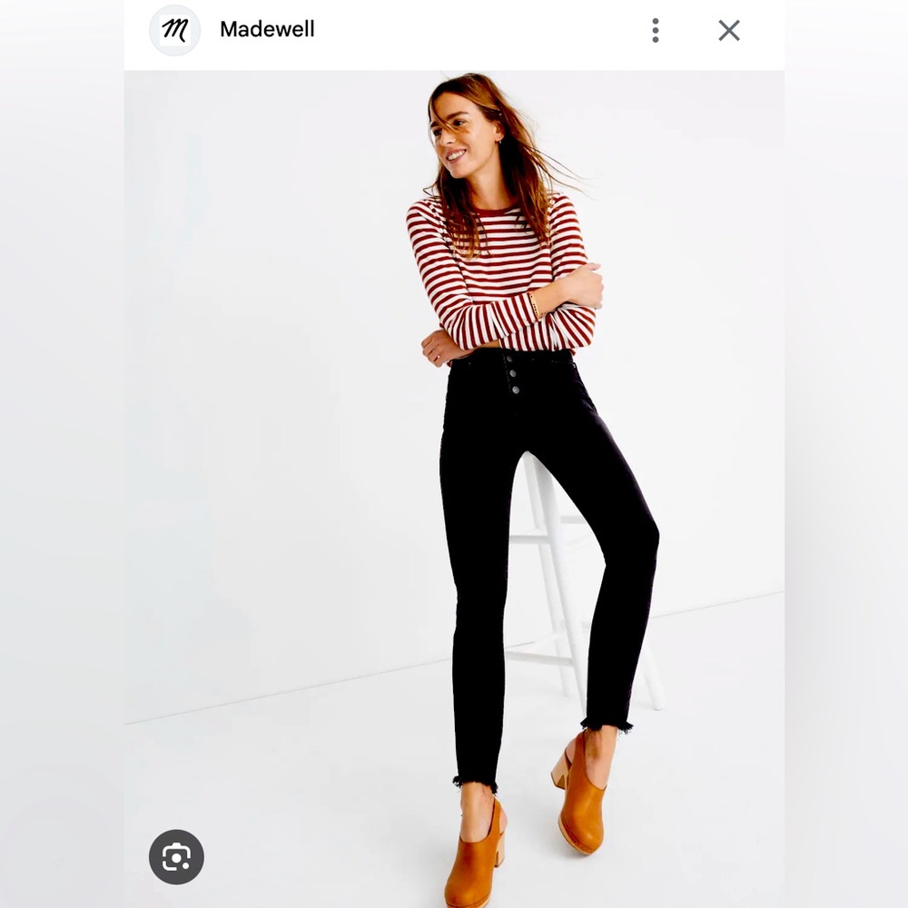 Madewell 10” High Rise Skinny Jeans